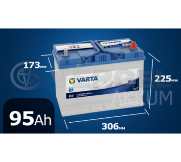 VARTA 95 А/ч G7 Blue Dynamic