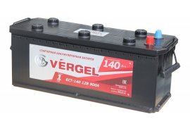 Аккумулятор автомобильный VERGEL 140 А/ч обратная полярность (евро.)