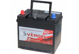 Аккумулятор автомобильный VERGEL 65 А/ч ASIA прямая полярность